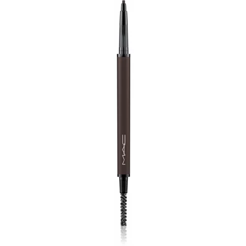 MAC Cosmetics Eye Brows Styler samodejni svinčnik za obrvi s krtačko odtenek Genuine Aubergine 0.9 g