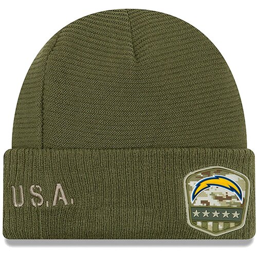 New Era Los Angeles Chargers 2019 On-Field Salute to Service zimska kapa Cene