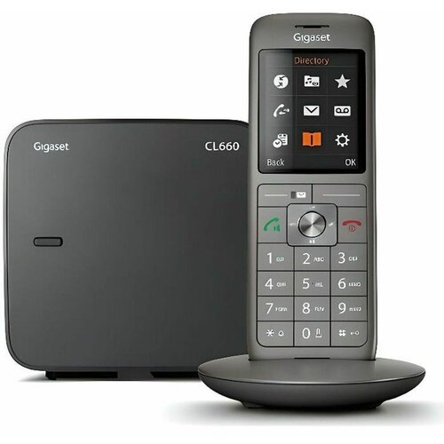 Gigaset Brezžični telefon CL660 Anthracite, (5000521345) Slike