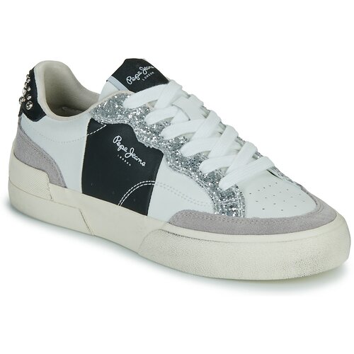 PepeJeans Nizke superge MILAN COURT W Bela Slike