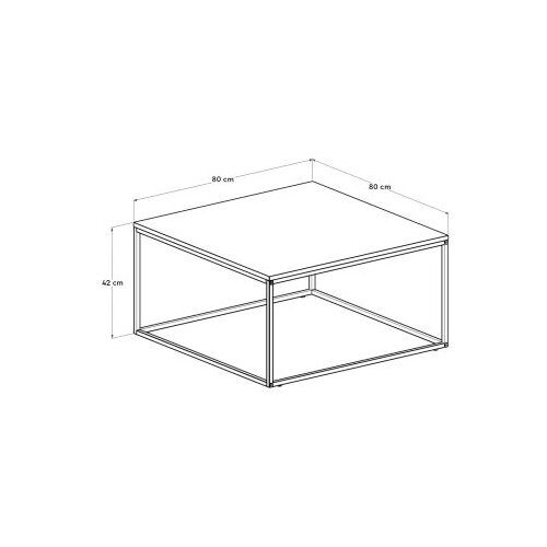  Club sto 80x42x80cm Orah Slike