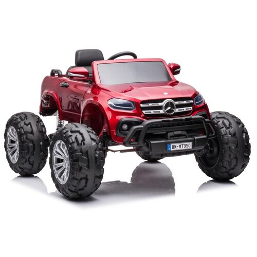  Licencirani auto na akumulator Mercedes DK-MT950 4x4 - crveni/lakirani Slike