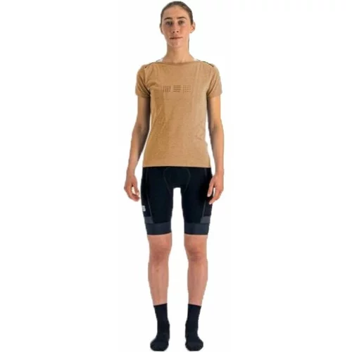 SPORTFUL GIARA W TEE Ženska biciklistička majica, smeđa, veličina