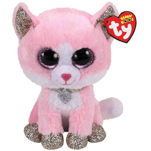 Ty BOOS FIONA - roza muca, (24 cm) Slike