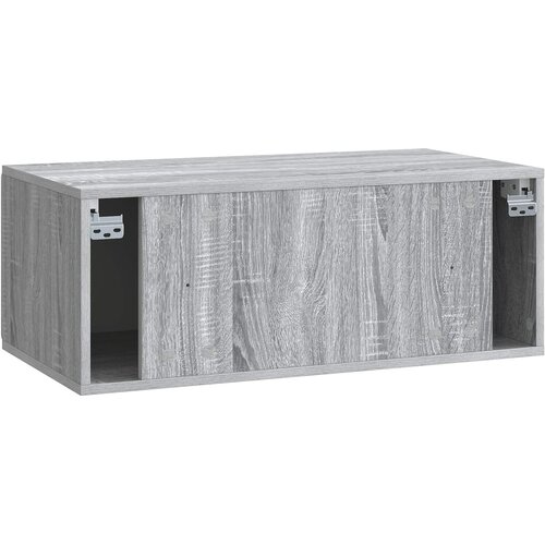  ormar za zid 78,5 x 41 x 30 cm Siva Sonoma Konstruirano drvo Slike