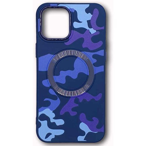 CAMO 12 PRO MAX SILIKON IPHONE TAMNO PLAVA #4 Slike