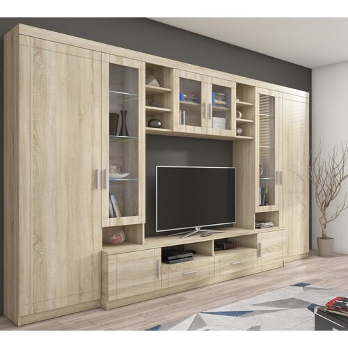 Stolarz-Lempert TV regal Paris - hrast artisan SO01 Slike