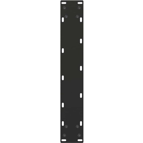  Noge za blagovaonski stol U-oblik 2 kom Crne 50 x (72-73) cm Čelik Slike