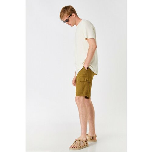 Koton Shorts - Brown - Normal Waist Cene