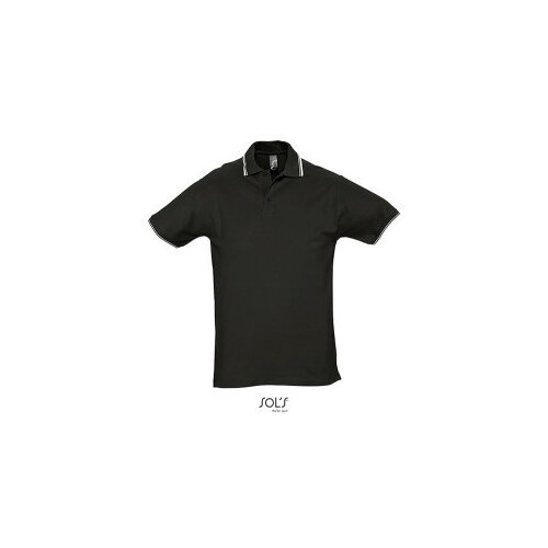 SOL'S Practice muška polo majica sa kratkim rukavima Crna XL ( 311.365.80.XL ) Slike