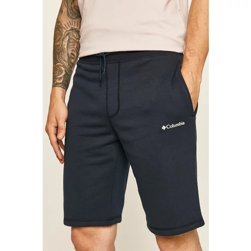 Columbia Športne kratke hlače M Columbia™ Logo Fleece Short 1884601 Rjava Straight Fit