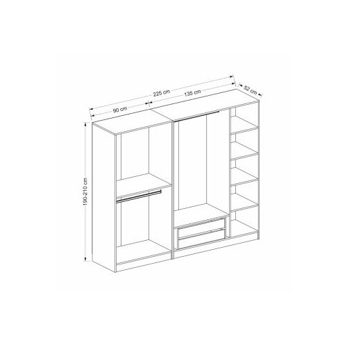 Hanah home ormar kale - 8392 Slike
