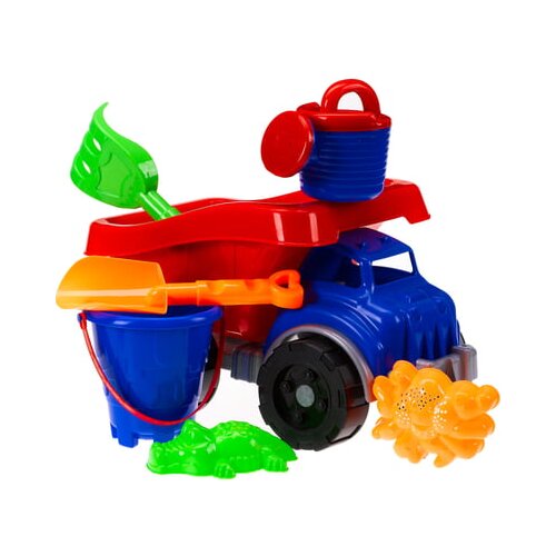 Toy Place Set za pesek s tovornjakom , 7-delni Slike