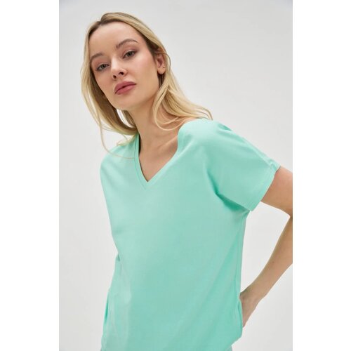 Marisse Women's T-Shirt L-Ts-4623 Mint Cene