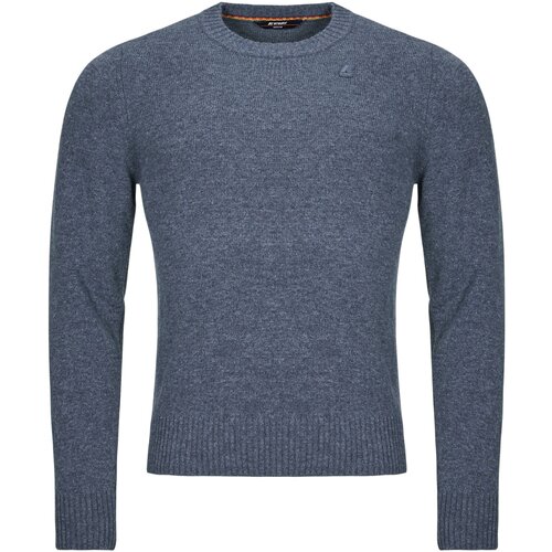 K-Way Puloverji SEBASTIEN LAMBSWOOL Modra Cene