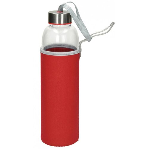 Wave Za vodu staklena Wave Color 600ml crvena Slike