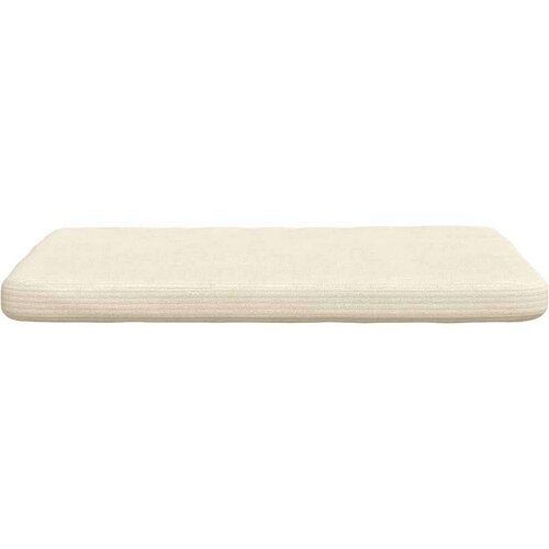 VidaXL Jastučići za sjedenje 4 pcs Krema 40 x 40 x 3 cm Slike