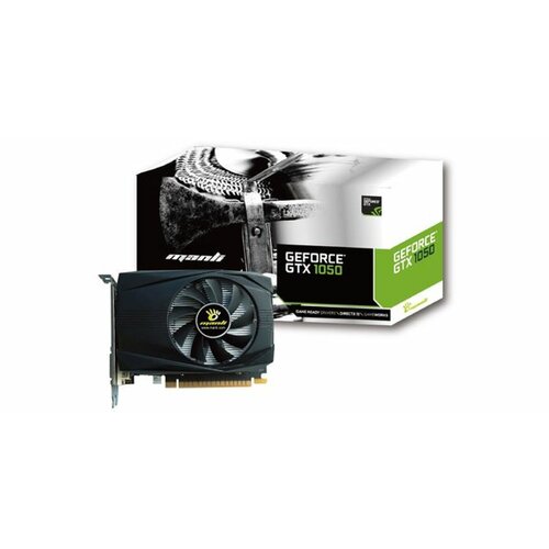 Manli GeForce GTX1050 2GB DDR5, DVI-D/HDMI/DP/128bit/M-NGTX1050/5R8HDP grafička kartica Slike