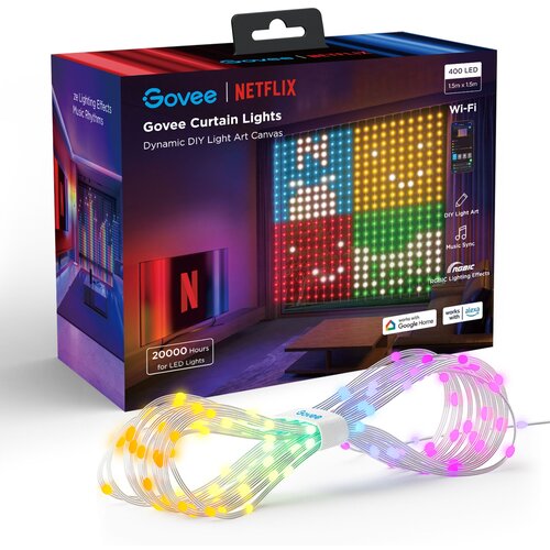 GOVEE - LED RGB prigu&scaron;iva dekorativni lanac LED/15W/230V IP65 Wi-Fi Cene