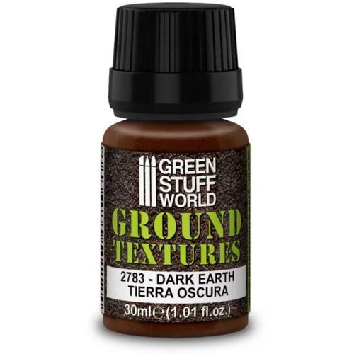 Green Stuff World Acrylic Ground Texture - Dark Earth 30ml Slike