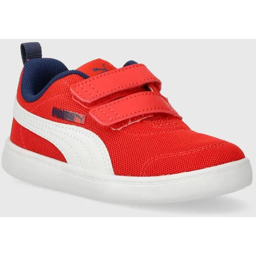 Puma Otroški čevlji rdeča barva