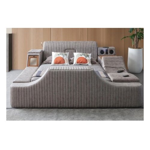 Hanah home bračni krevet sunshine smart brown Cene