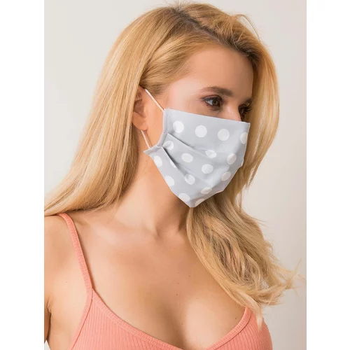 Fashion Hunters Grey and white protective mask