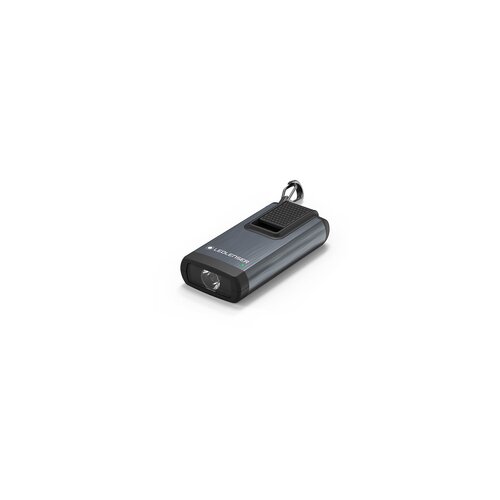 Ledlenser K6R grey LED svjetiljka za ključeve s USB sučeljem pogon na punjivu bateriju 400 lm 30 g Slike