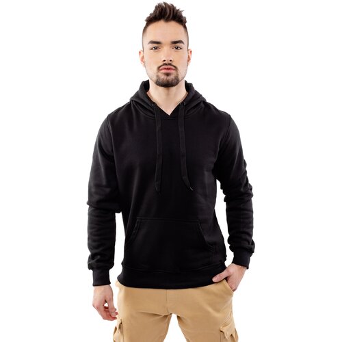Glano Men&amp;#039;s Hoodie - Black Slike