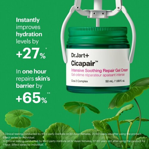 Dr.Jart+ Cicapair&amp;trade; Intensive Soothing Repair Gel Cream gel krema za občutljivo kožo, nagnjeno k rdečici 50 ml Slike