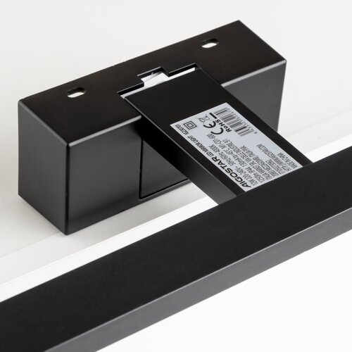 Aigostar LED osvetljenje za ogledalo u kupatilu LED/12W/230V 4000K 60 cm IP44 crna Slike