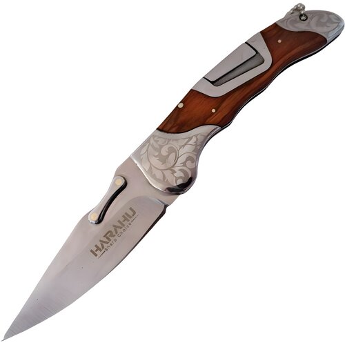 IZMAEL Outdoor sklopivi nož CO-39915 - Smeđa / Srebrna Cene