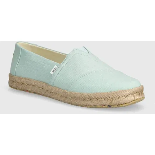 Toms Espadrile Alpargata Rope 2.0 boja: tirkizna, 10020682