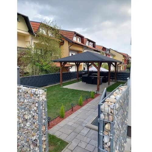Gutta Bitumenski pokrov &amp;scaron;indra tec biber crna 3m&amp;sup2; Slike