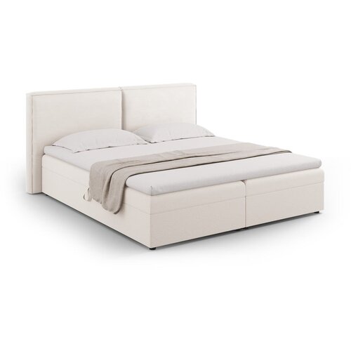 Cosmopolitan Design Kremno bela boxspring postelja s prostorom za shranjevanje 180x200 cm Arendal &amp;ndash; Slike