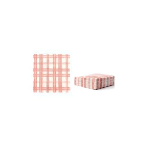  2ply salveta – print crvena boja (33×33) – 50/1 Cijene