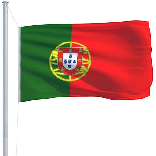 VidaXL Portugalska zastava 90 x 150 cm Slike