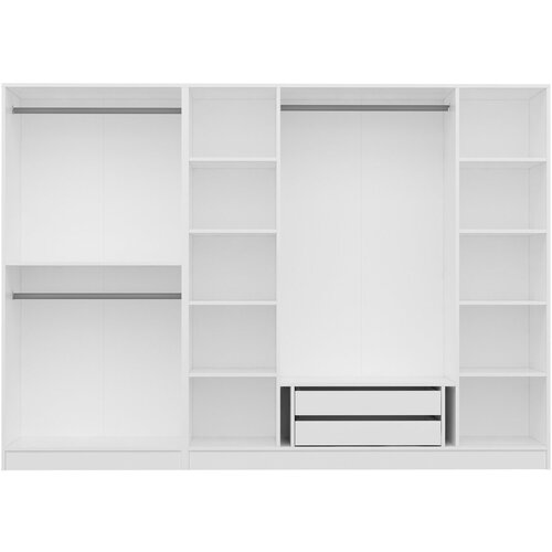Hanah home Ormar Kale 270x210x52cm Bijeli Cene