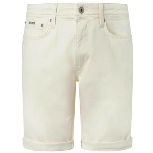 Pepe Jeans Kratke hlače & Bermuda - Bela