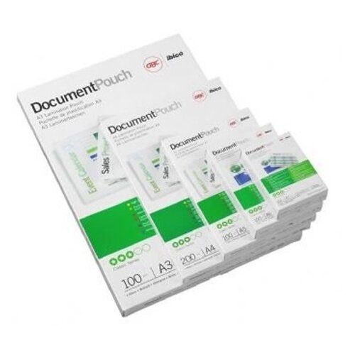  Folije za plastificiranje 60 x 90 mm, 125 mic (kartica) Slike