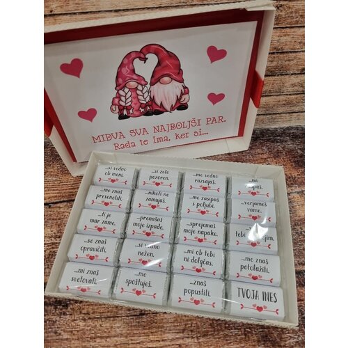  Darilo s čokoladicami LJUBEZEN ČOKDAR 01-01 Cene