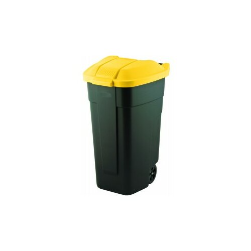 Curver kanta za smeće 110L crno-žuta cu 12900-224 Cene