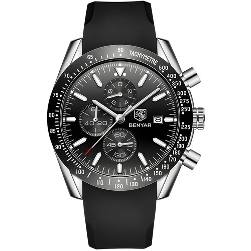 BENYAR Sat OG-14672 - Crna / Srebrna Cijene