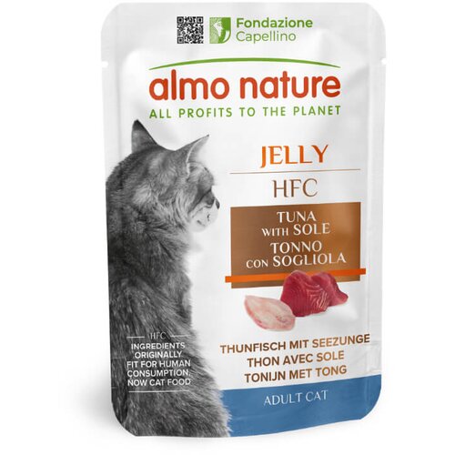 Almo Nature HFC Jelly vrečka - tuna in list - 55 g 55 g Cene