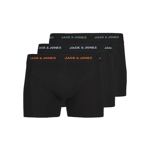 Jack & Jones muške bokserice 12263876, 3 komada, Crne Slike