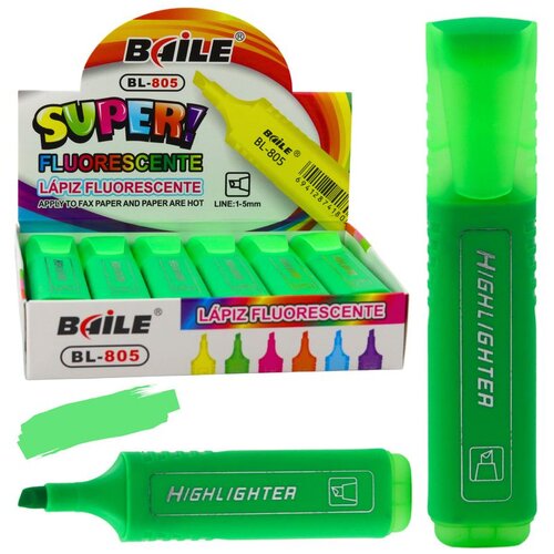 Highlighter marker za bilje&scaron;ke &scaron;kolski ured neonski intenzivno zeleni Cijene