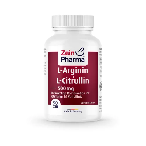 ZeinPharma L-arginin + L-citrulin 500 mg