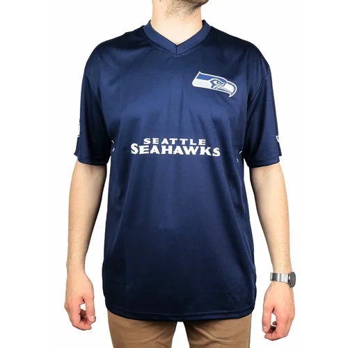 New Era Men's T-Shirt Wordmark Oversized NFL Seattle Seahawks, S