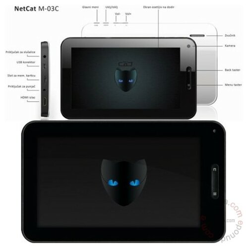 Blueberry NETCAT-M03-4GB tablet pc računar Slike