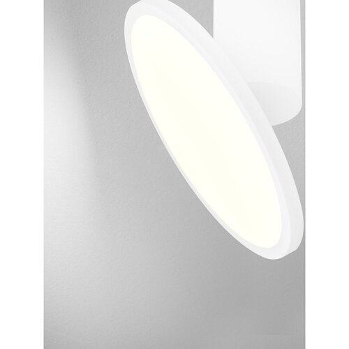 Nova Luce Mat bela aluminijasta LED stropna svetilka z upogljivo konstrukcijo Ekei &amp;ndash; Slike